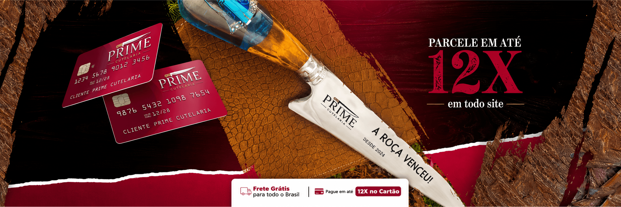Prime Cutelaria — parcele em até 12x em todo o site, frete grátis para todo o Brasil